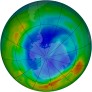 Antarctic Ozone 2012-08-28